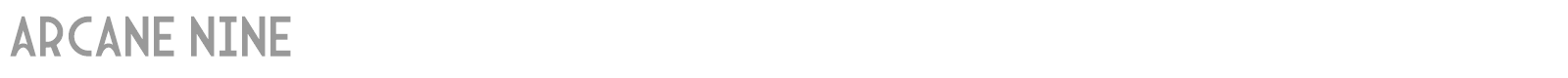 Arcane Nine font preview